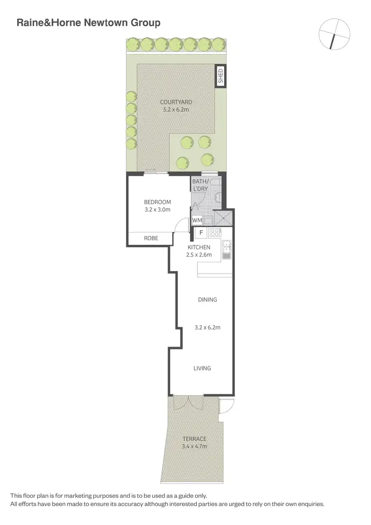 Floorplan of Homely apartment listing, 24/20 Fitzgerald Street, Newtown NSW 2042
