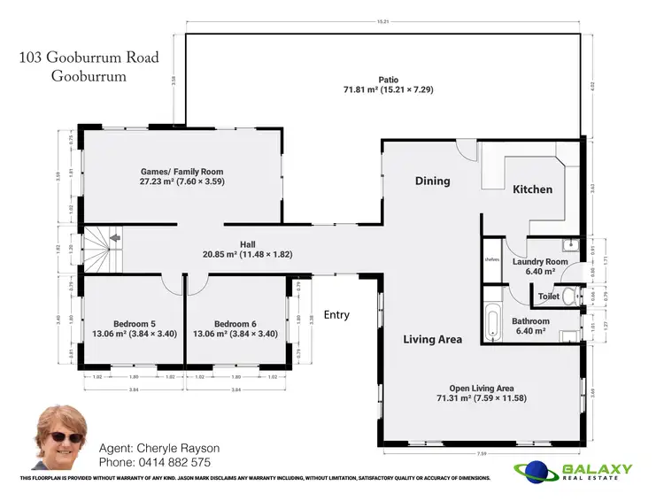 Floorplan of Homely other listing, 103 Gooburrum Rd, Gooburrum QLD 4670