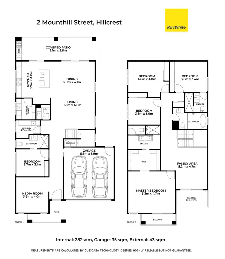 Floorplan of Homely house listing, 2 Mounthill Street, Hillcrest QLD 4118