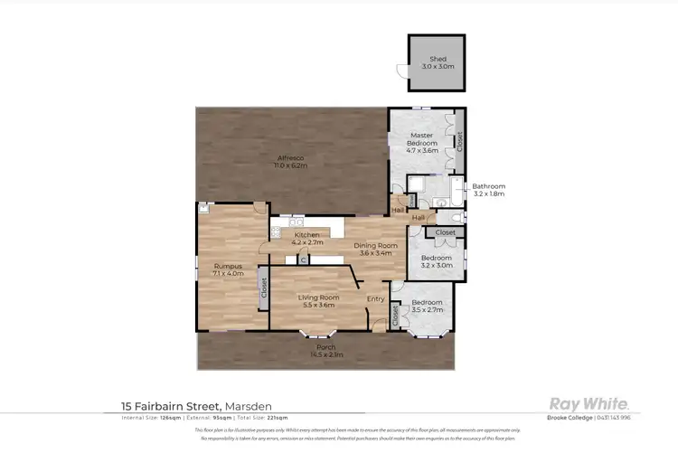 Floorplan of Homely house listing, 15 Fairbairn Street, Marsden QLD 4132