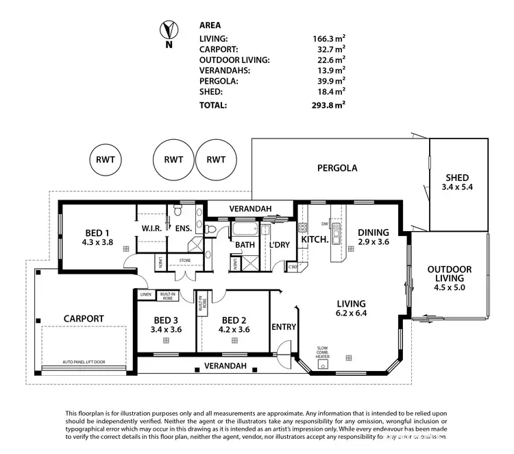 Floorplan of Homely house listing, 1/133 Main Street, Lobethal SA 5241