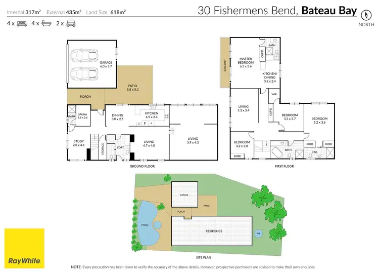Floorplan of Homely house listing, 30 Fishermens Bend, Bateau Bay NSW 2261