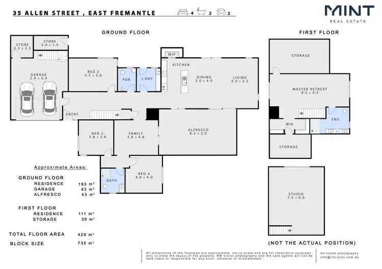 Floorplan of Homely house listing, 35 Allen Street, East Fremantle WA 6158