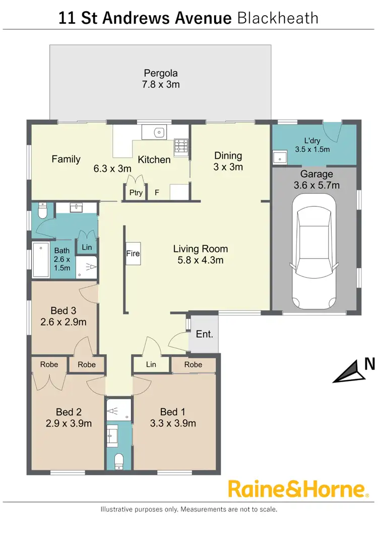 Floorplan of Homely house listing, 11 St Andrews Avenue, Blackheath NSW 2785