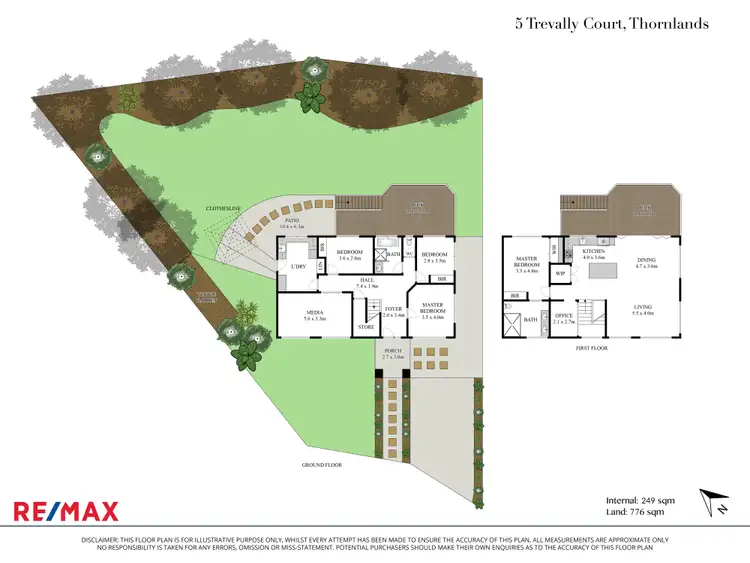 Floorplan of Homely house listing, 5 Trevally Court, Thornlands QLD 4164