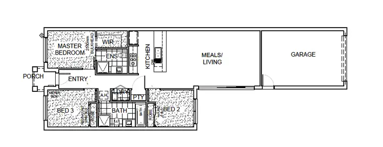 Floorplan of Homely house listing, 337 RIX ROAD, Officer VIC 3809