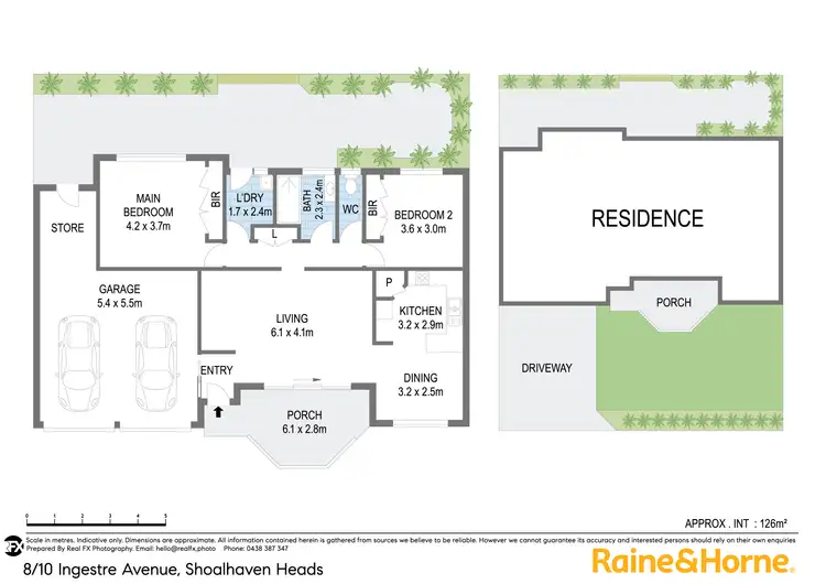 Floorplan of Homely villa listing, 8/10 Ingestre Avenue, Shoalhaven Heads NSW 2535