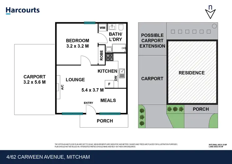 Floorplan of Homely unit listing, 4/62 Carween Avenue, Mitcham VIC 3132