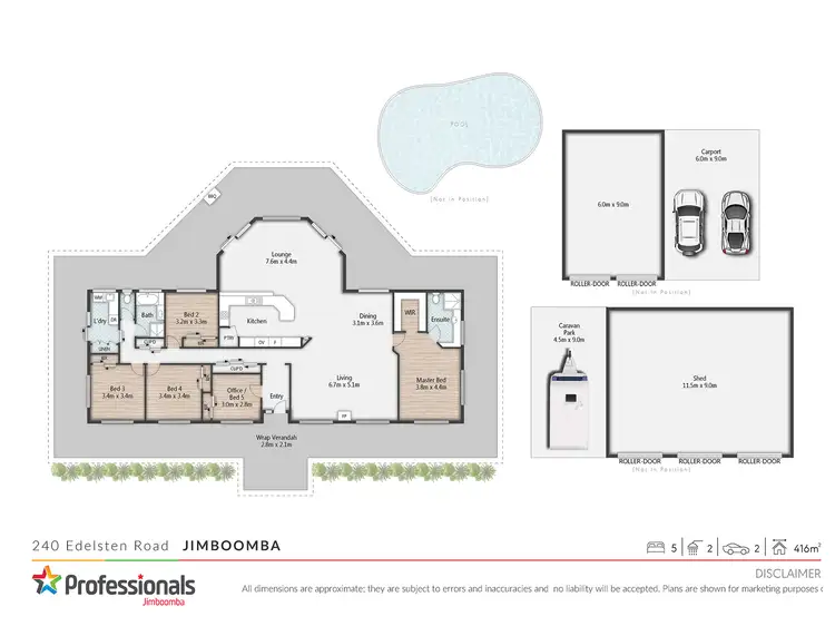 Floorplan of Homely house listing, 240-246 Edelsten Road, Jimboomba QLD 4280