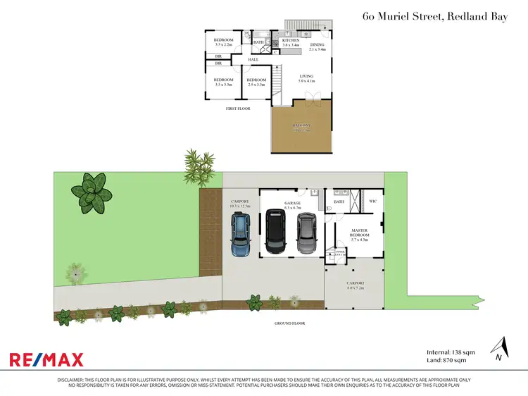 Floorplan of Homely house listing, 60 Muriel Street, Redland Bay QLD 4165
