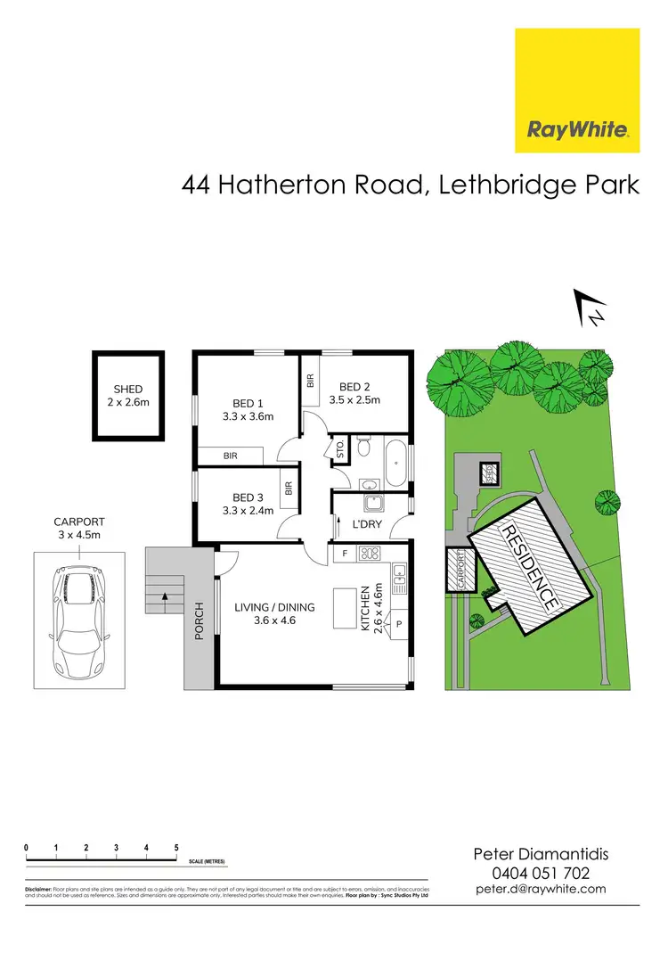 Floorplan of Homely house listing, 44 Hatherton Road, Lethbridge Park NSW 2770