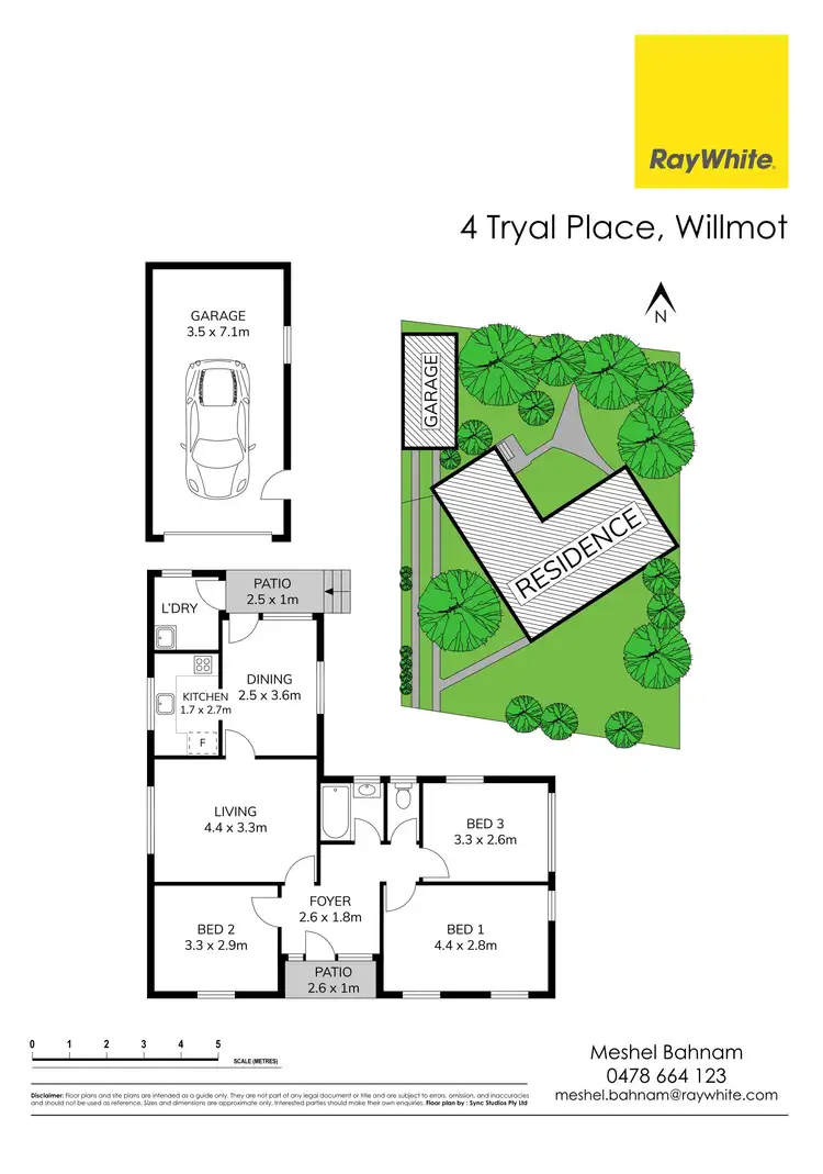 Floorplan of Homely house listing, 4 Tryal Place, Willmot NSW 2770