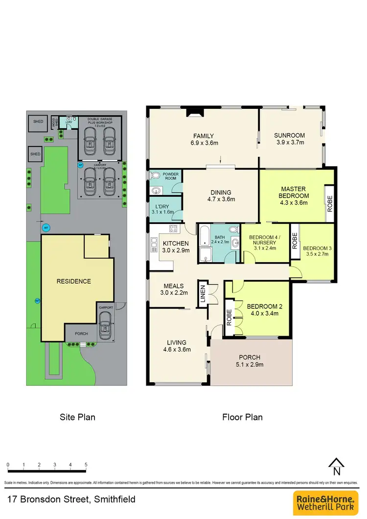 Floorplan of Homely house listing, 17 Bronsdon Street, Smithfield NSW 2164