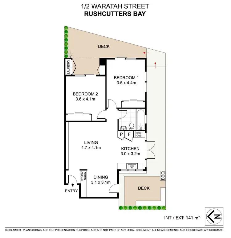 Floorplan of Homely apartment listing, 1/2 Waratah Street, Rushcutters Bay NSW 2011