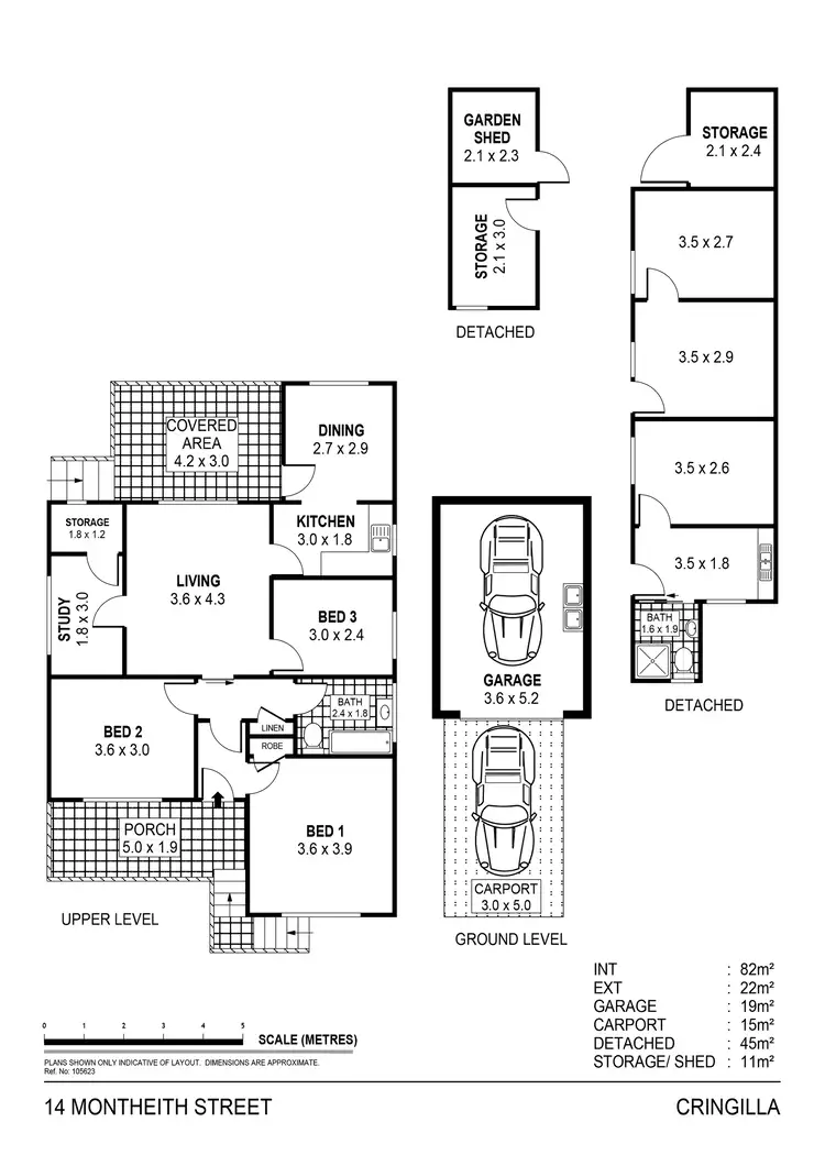 Floorplan of Homely house listing, 14 Monteith Street, Cringila NSW 2502