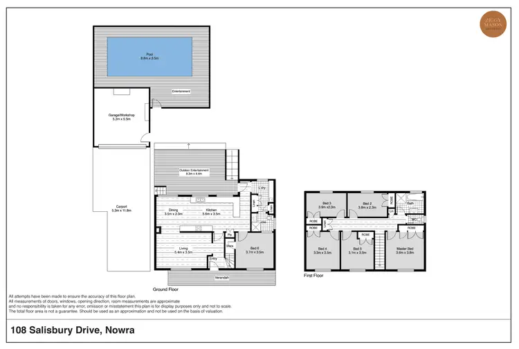 Floorplan of Homely house listing, 108 Salisbury Drive, Nowra NSW 2541