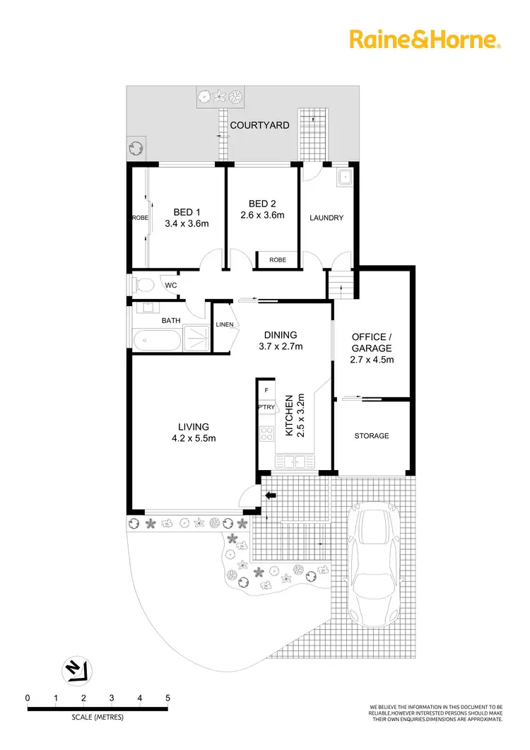 Floorplan of Homely villa listing, 2/10-14 Valda Street, Bexley NSW 2207