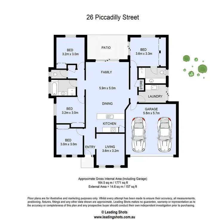 Floorplan of Homely house listing, 26 Piccadilly Street, Bellmere QLD 4510