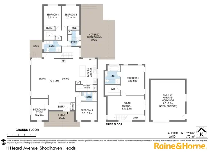 Floorplan of Homely house listing, 11 Heard Avenue, Shoalhaven Heads NSW 2535