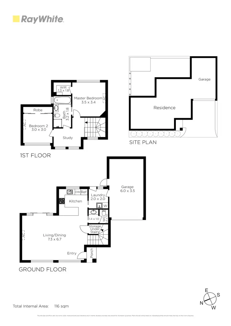 Floorplan of Homely townhouse listing, 2/46 Carlton Street, Braybrook VIC 3019