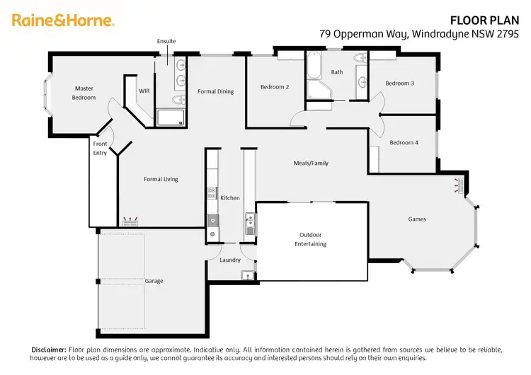Floorplan of Homely house listing, 79 Opperman Way, Windradyne NSW 2795