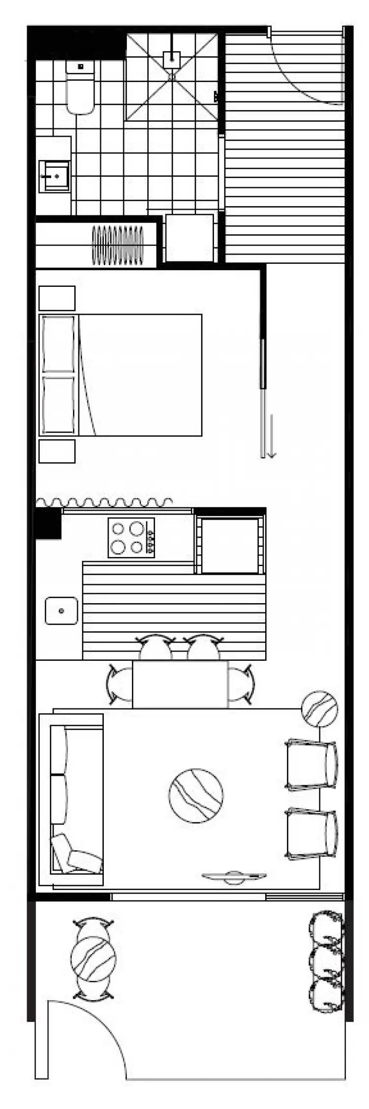 Floorplan of Homely apartment listing, G16/8 Olive York Way, Brunswick West VIC 3055