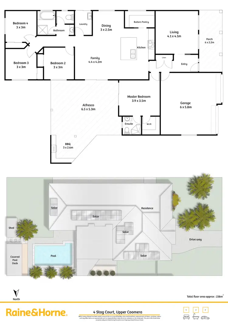 Floorplan of Homely house listing, 4 Stag Court, Upper Coomera QLD 4209