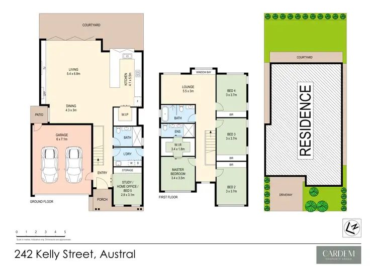 Floorplan of Homely house listing, 242 Kelly Street, Austral NSW 2179