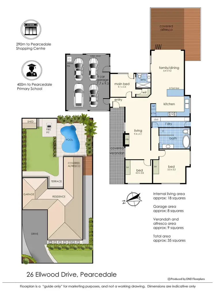 Floorplan of Homely house listing, 26 Ellwood Drive, Pearcedale VIC 3912