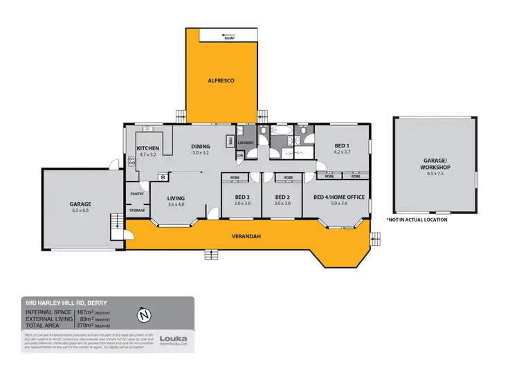 Floorplan of Homely house listing, 99B Harley Hill Road, Berry NSW 2535