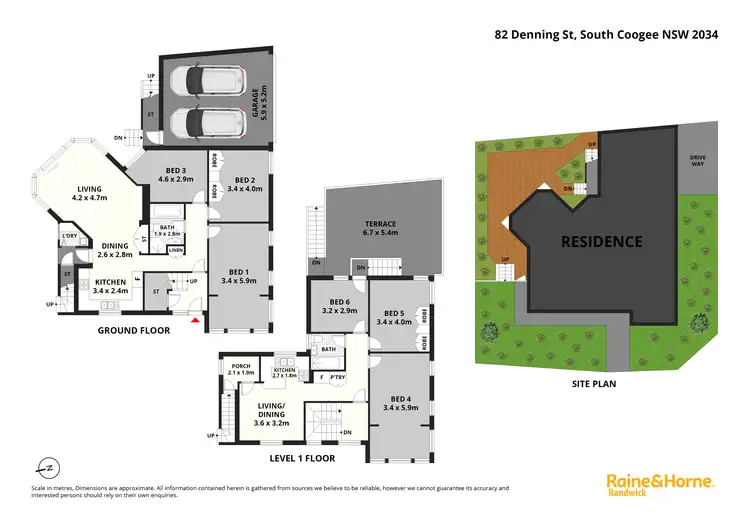 Floorplan of Homely house listing, 82 Denning Street, South Coogee NSW 2034