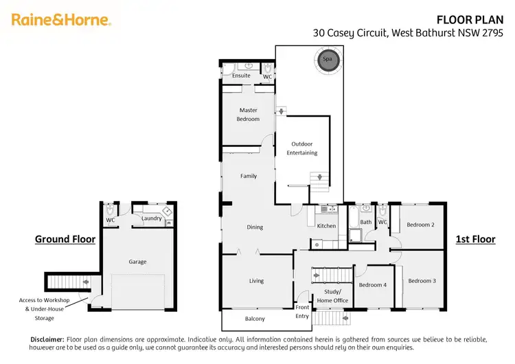 Floorplan of Homely house listing, 30 Casey Circuit, West Bathurst NSW 2795
