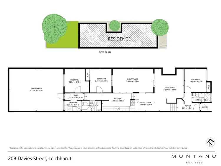 Floorplan of Homely house listing, 20b Davies Street, Leichhardt NSW 2040