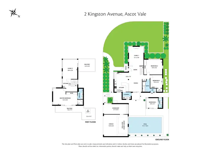 Floorplan of Homely house listing, 2 Kingston Ave, Ascot Vale VIC 3032