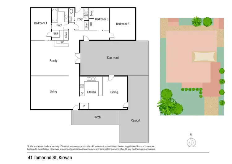 Floorplan of Homely house listing, 41 Tamarind Street, Kirwan QLD 4817