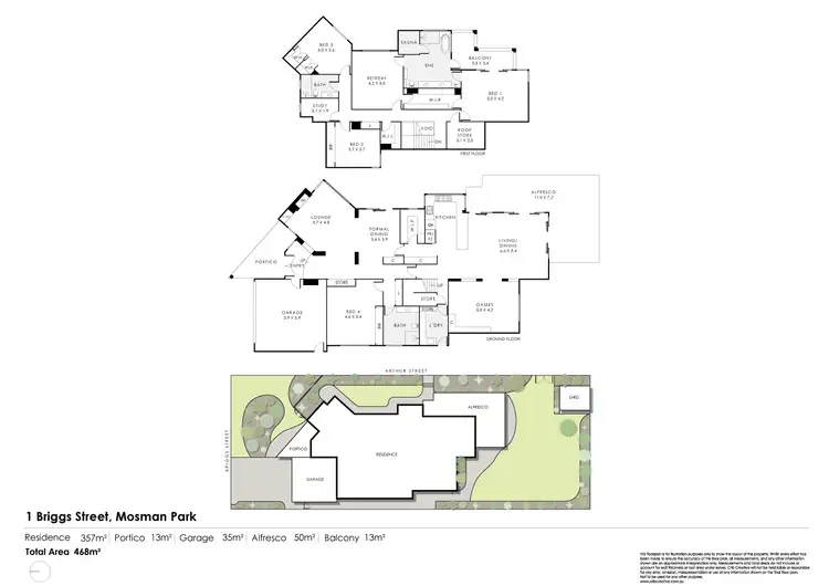 Floorplan of Homely house listing, 1 Briggs Street, Mosman Park WA 6012