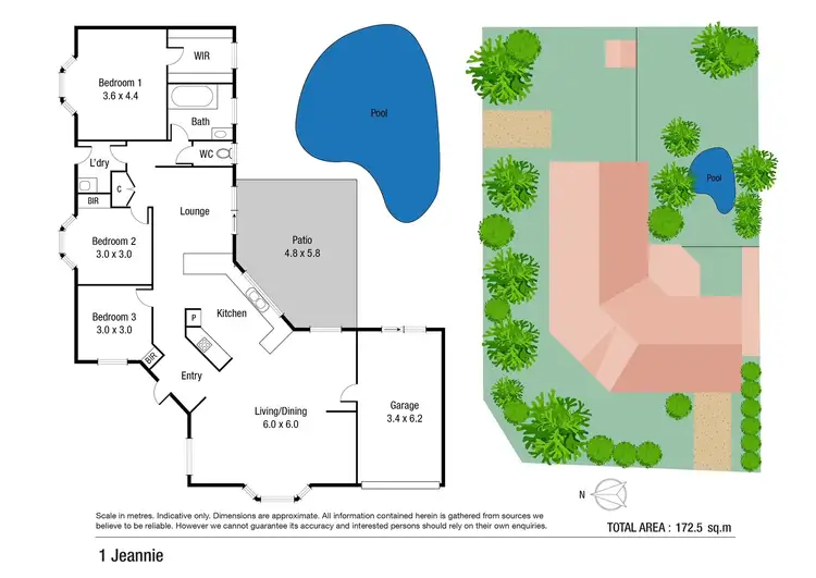 Floorplan of Homely house listing, 1 Jeannie Court, Rasmussen QLD 4815