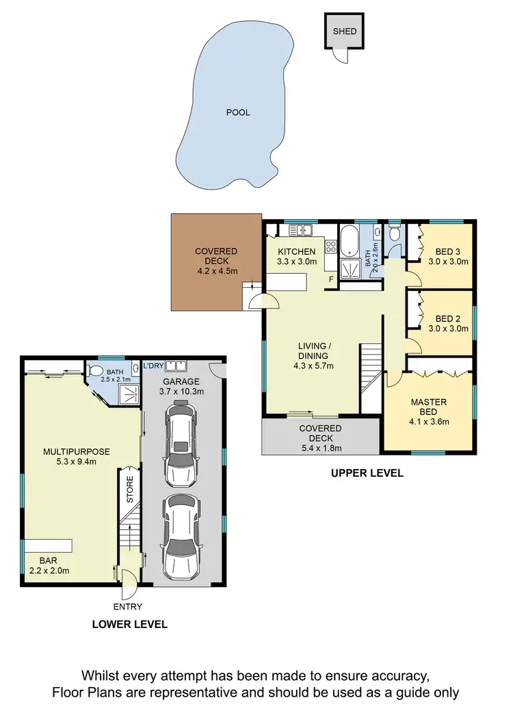 Floorplan of Homely house listing, 34 Cobbity Crescent, Arana Hills QLD 4054