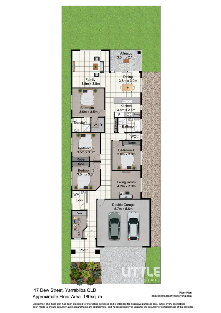 Floorplan of Homely house listing, 17 Dew Street, Yarrabilba QLD 4207