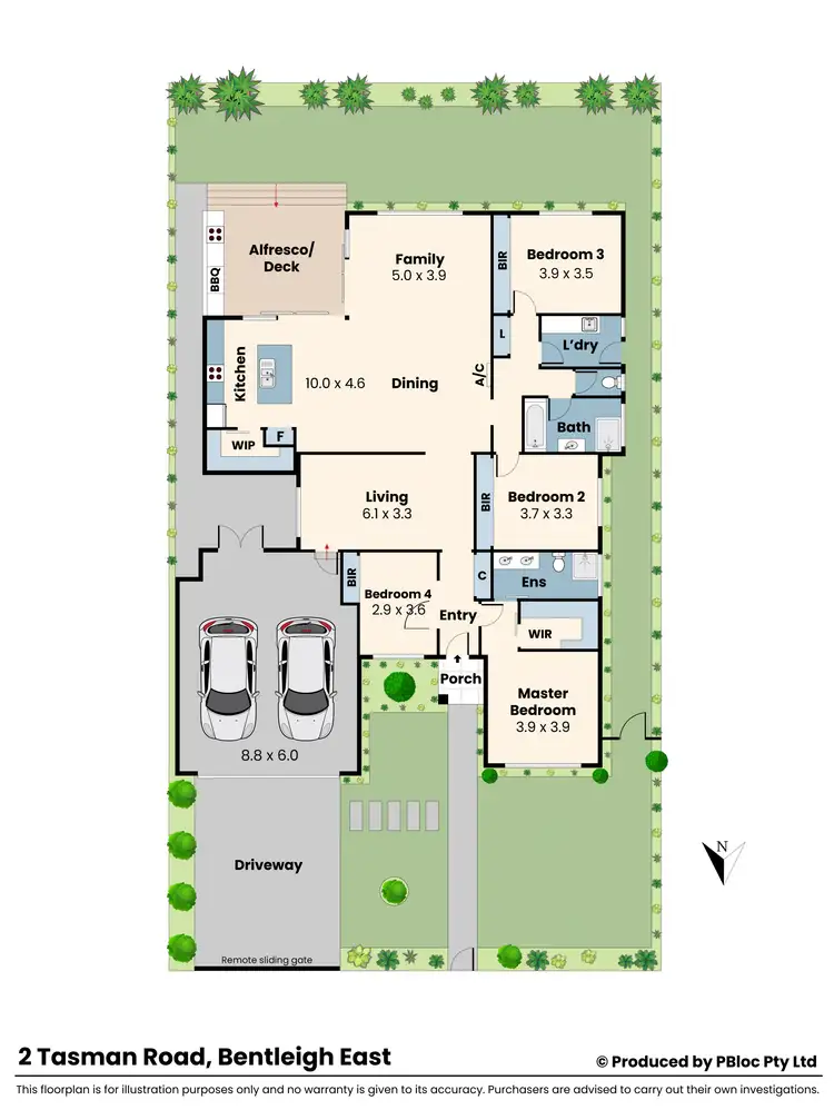 Floorplan of Homely house listing, 2 Tasman Road, Bentleigh East VIC 3165