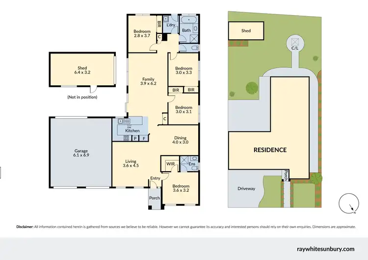 Floorplan of Homely house listing, 14 Jardine Crescent, Sunbury VIC 3429