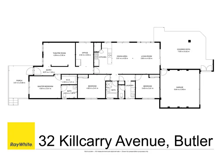 Floorplan of Homely house listing, 32 Killcarry Avenue, Butler WA 6036
