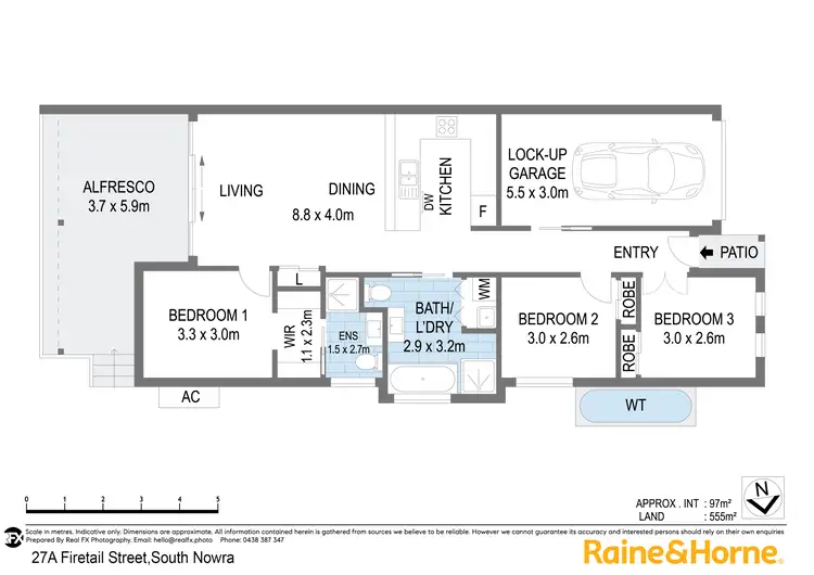Floorplan of Homely house listing, 27A Firetail Street, South Nowra NSW 2541