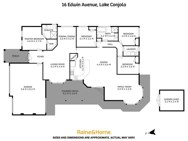 Floorplan of Homely house listing, 16 Edwin Avenue, Lake Conjola NSW 2539