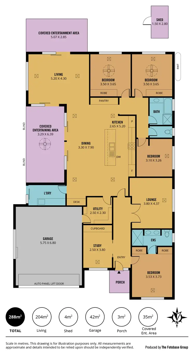 Floorplan of Homely house listing, 108A How Road, Aldinga Beach SA 5173