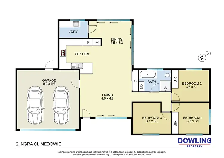 Floorplan of Homely house listing, 2 Ingra Close, Medowie NSW 2318