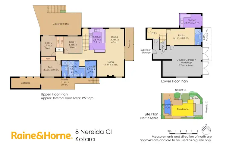 Floorplan of Homely house listing, 8 Nereida Close, Kotara NSW 2289