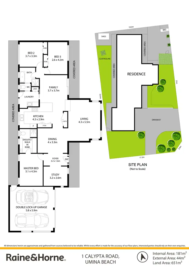 Floorplan of Homely house listing, 1 Calypta Road, Umina Beach NSW 2257