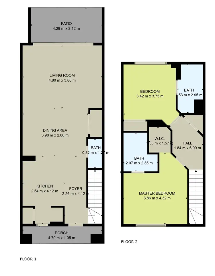 Floorplan of Homely townhouse listing, 17 Vetiver Avenue, Truganina VIC 3029