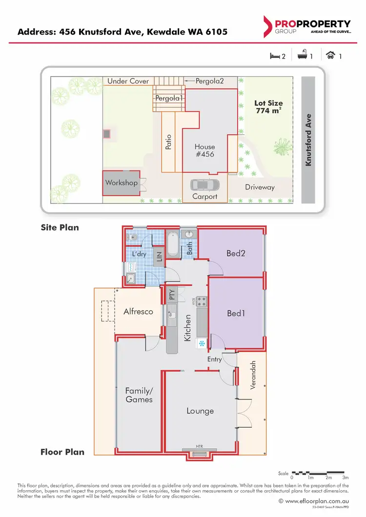 Floorplan of Homely house listing, 456 Knutsford Avenue, Kewdale WA 6105